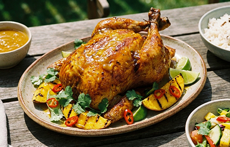 Chicken with Mango Sauce